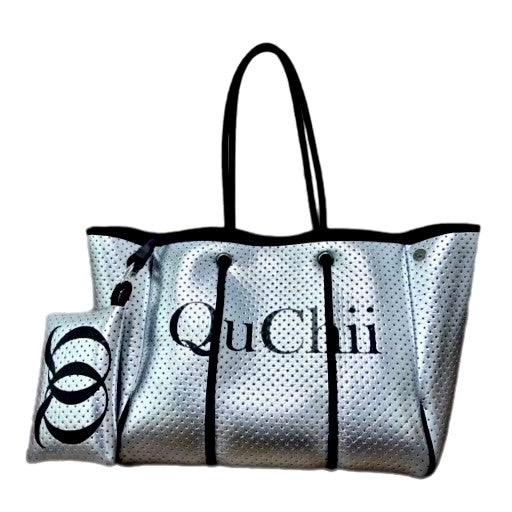 Modern Metallic Tote